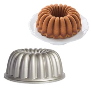 Nordic Ware Dishwasher and Microwave Safe Non-Stick Bundt Pan Silver 58637AHS